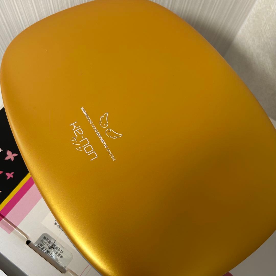 【美品】ケノン 脱毛器 Ver.4.1 オレンジ カートリッジ付き