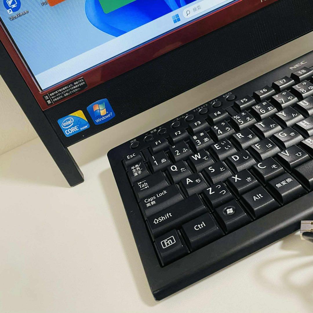 Y774 NECデスクトップi5高速SSDサクサクWindows11オフィス付き