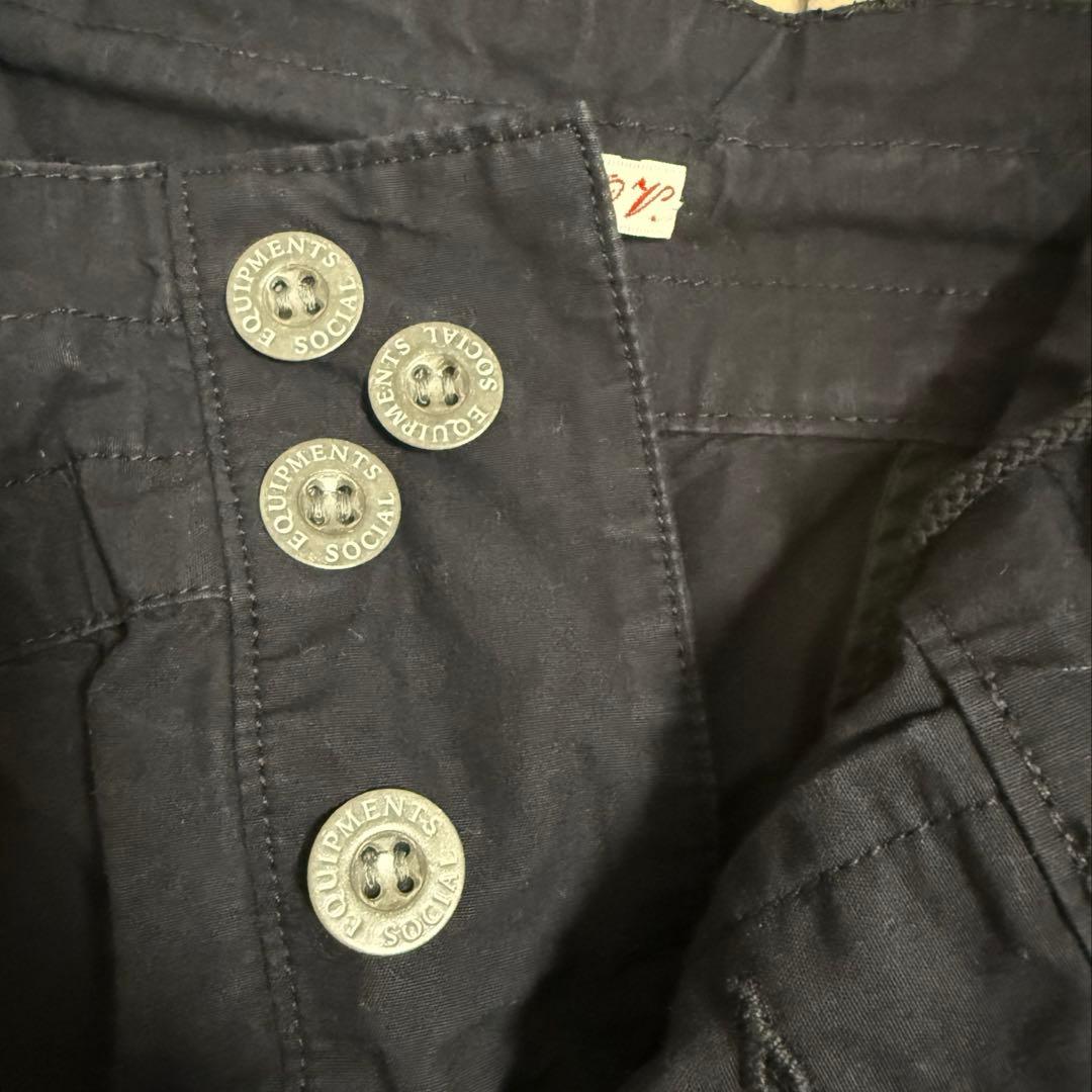 outil ネイビーカーゴパンツ