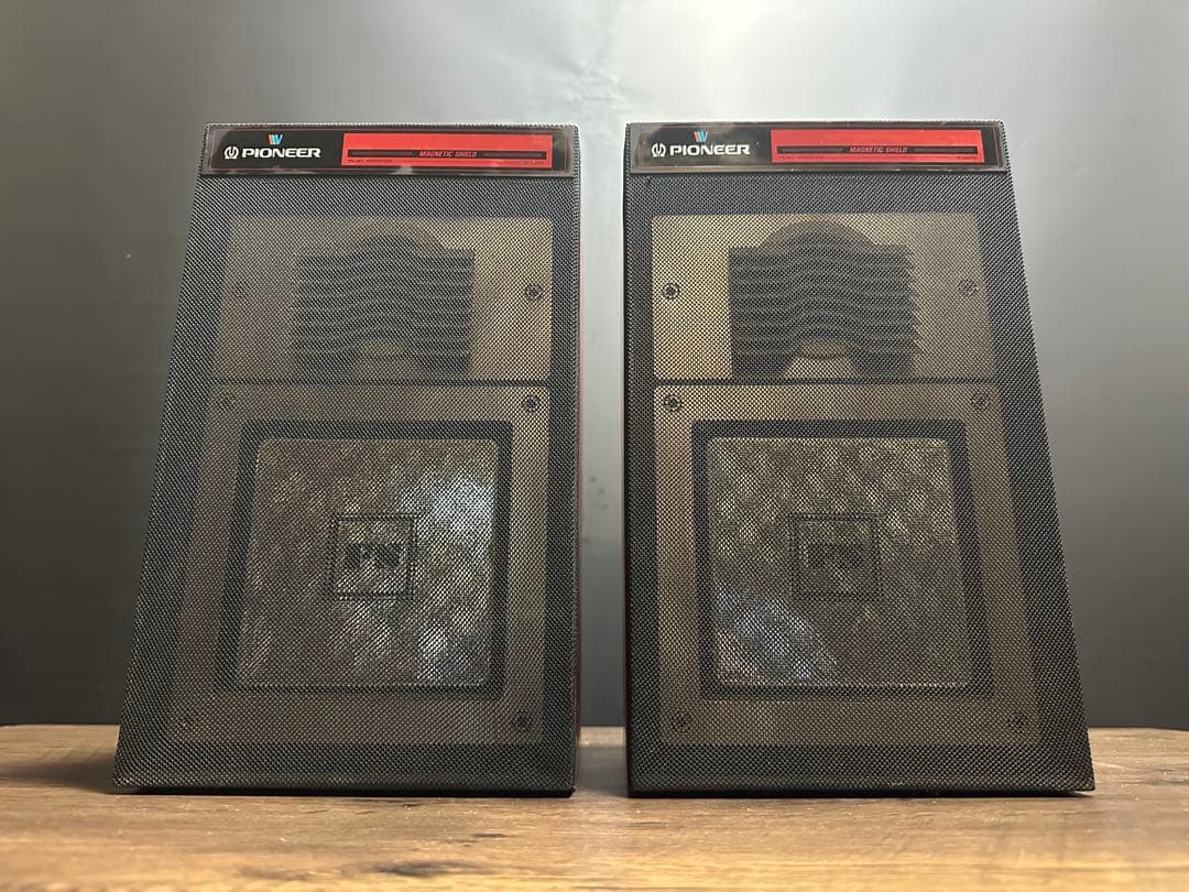 Pioneer パイオニア　S-X21V(RD) スピーカー　ペア シリアル同番