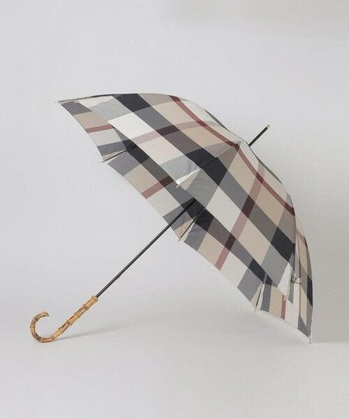 ブルーレーベルクレストブリッジ新品ベージュ 雨傘 / 長傘 晴雨兼用 2/2