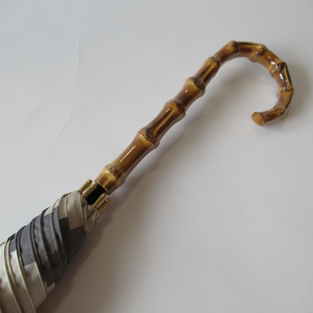 ブルーレーベルクレストブリッジ新品ベージュ 雨傘 / 長傘 晴雨兼用 2/2