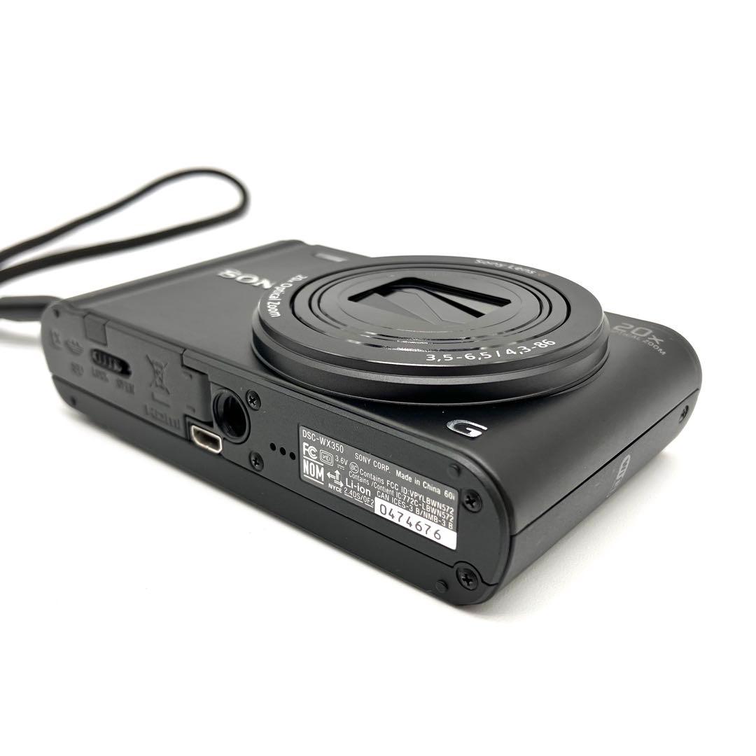 美品♪ SONY Cyber-shot DSC-WX350 ブラック