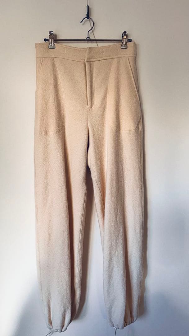 トゥデイフル Drawstring Wool Pants38