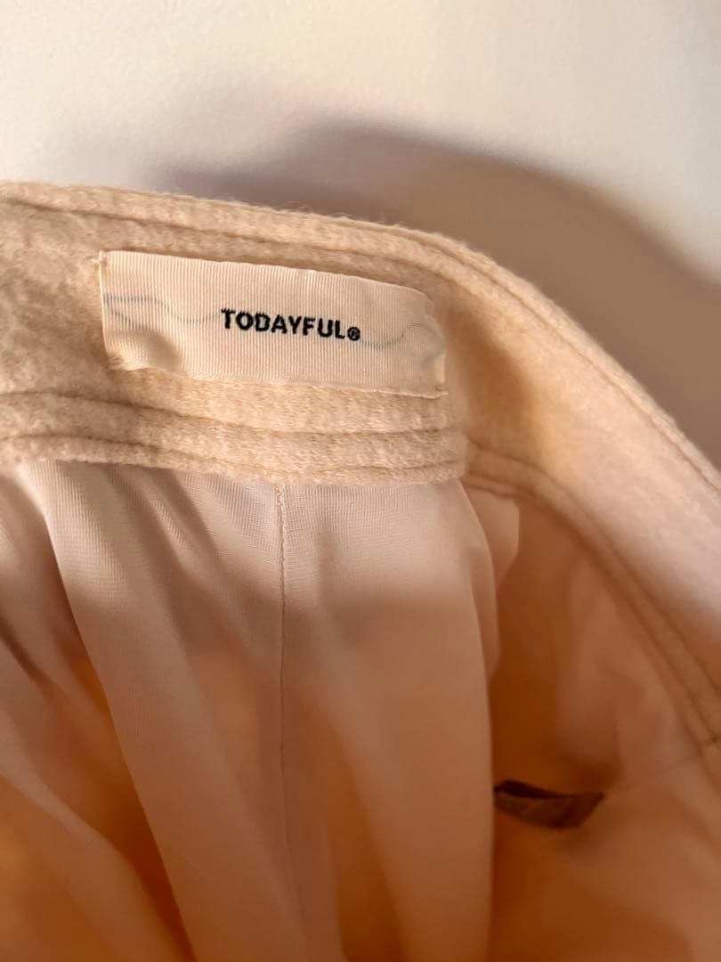 トゥデイフル Drawstring Wool Pants38