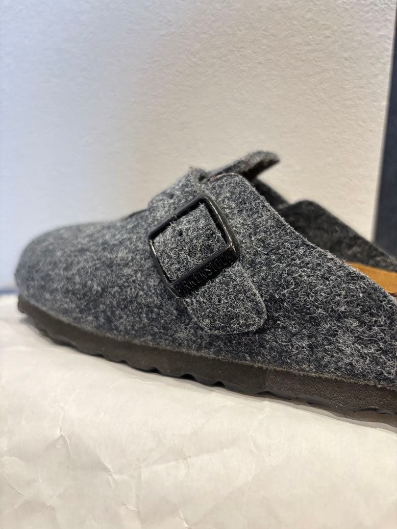 【美品】BIRKENSTOCK ビルケンシュトック ボストン フェルト 37