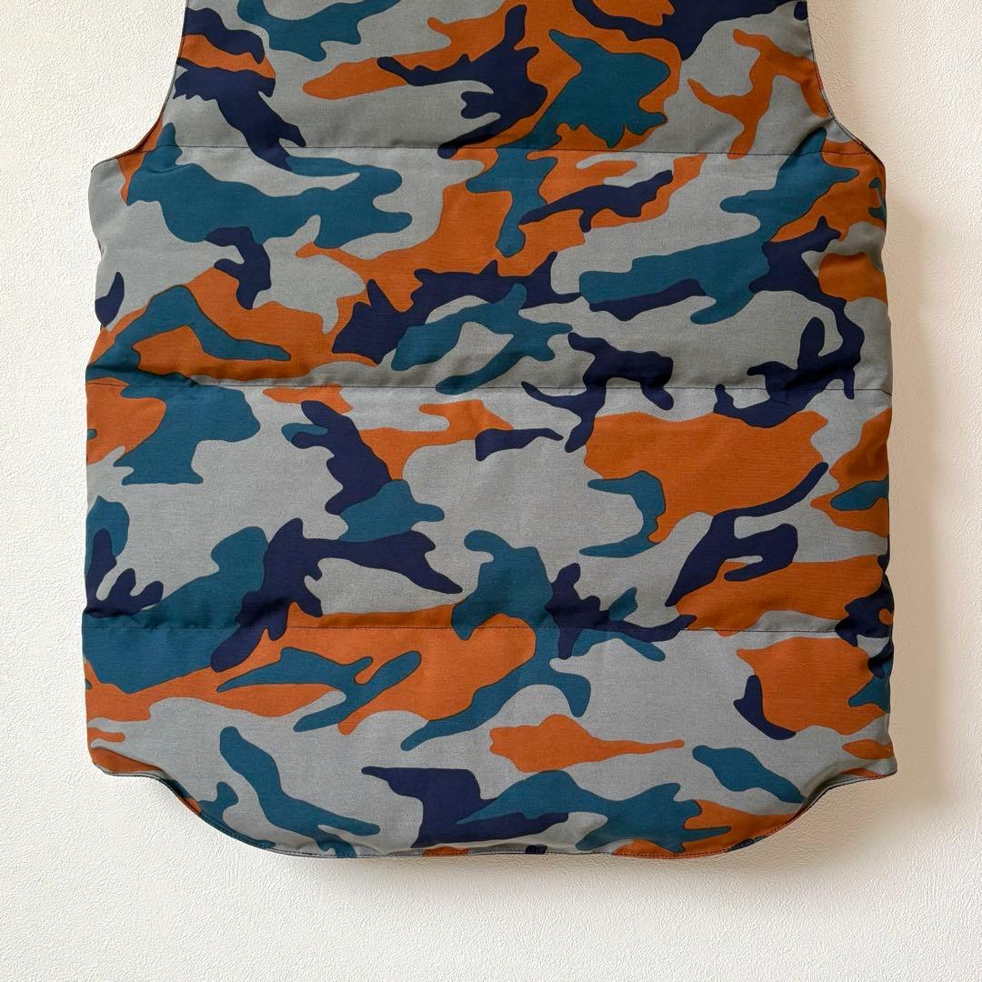 【極美品】  カナダグース ダウンベスト カモフラ 迷彩