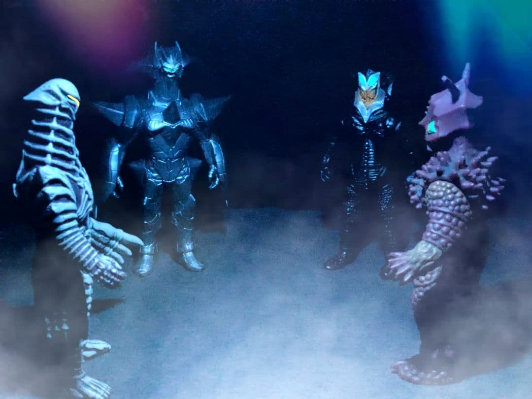 ウルトラマンメビウス ヤプール＆デスレム＆グローザム＆メフィラス星人