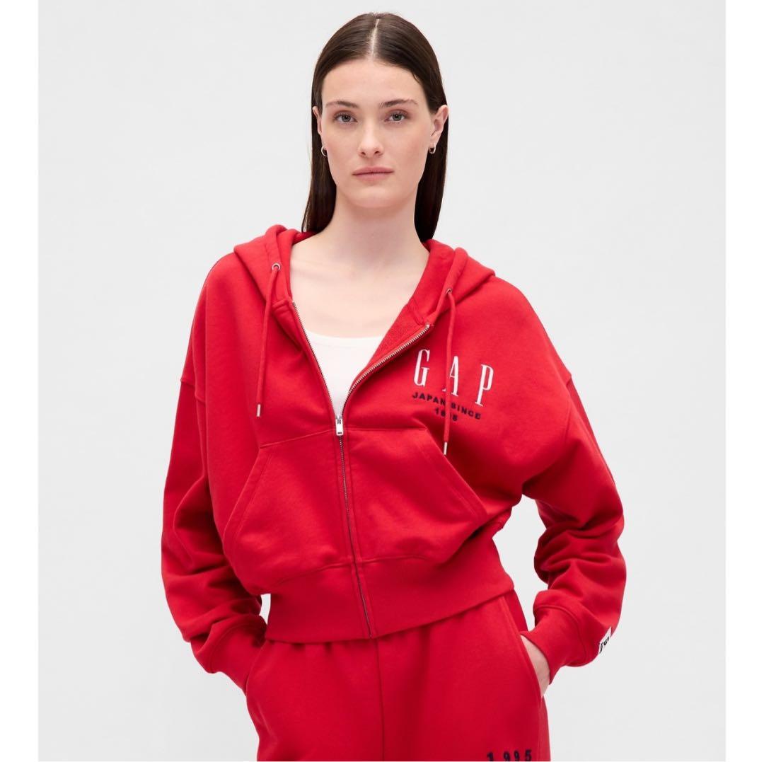 完売商品 GAP30th アニバーサリー ヘビーウェイトジップパーカー M