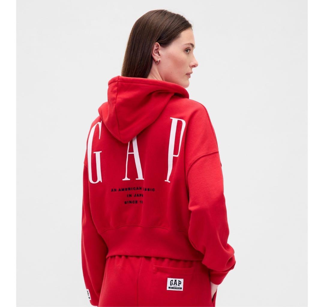 完売商品 GAP30th アニバーサリー ヘビーウェイトジップパーカー M