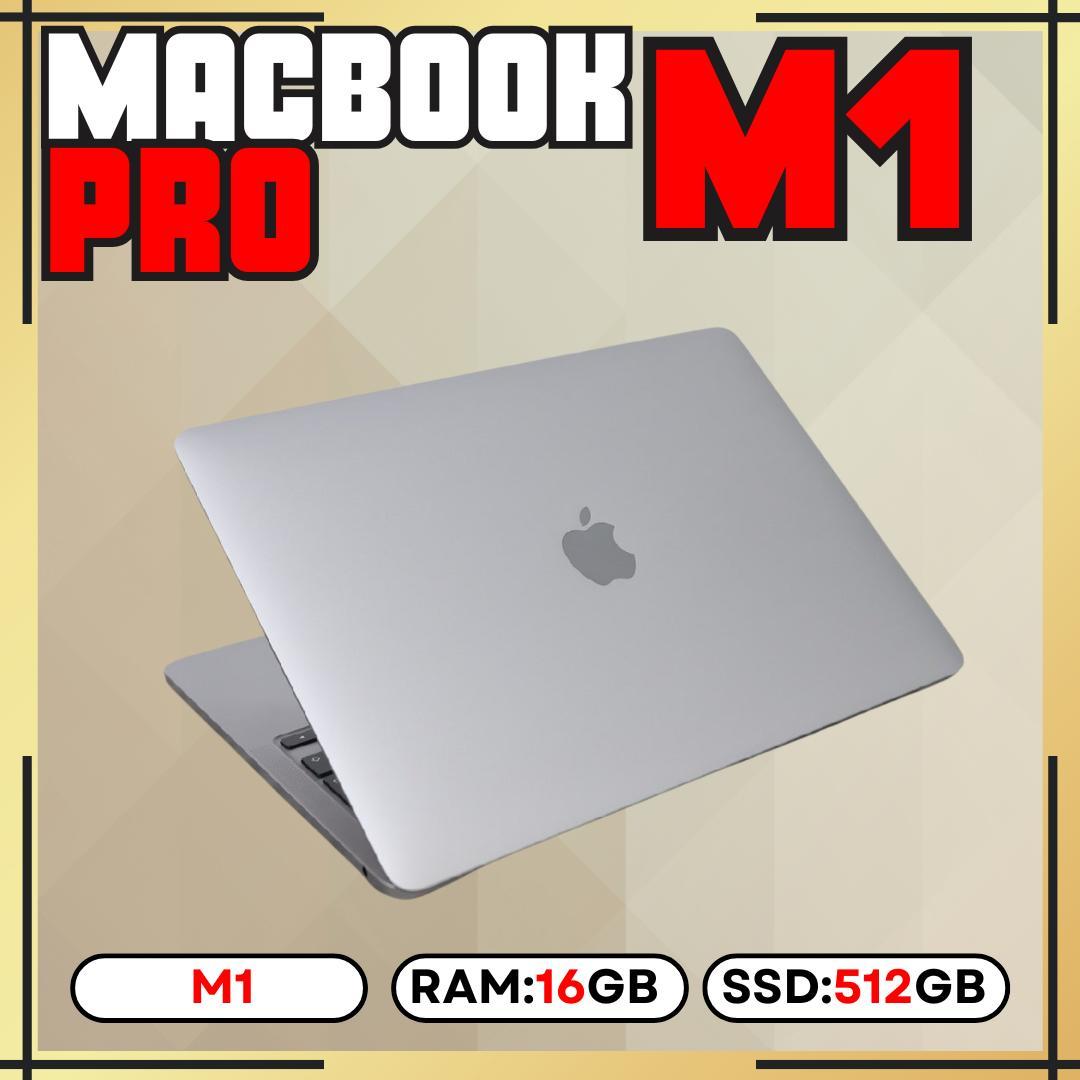 MacBook Pro M1 13㌅ 16GB 512GB 【充放電66回】