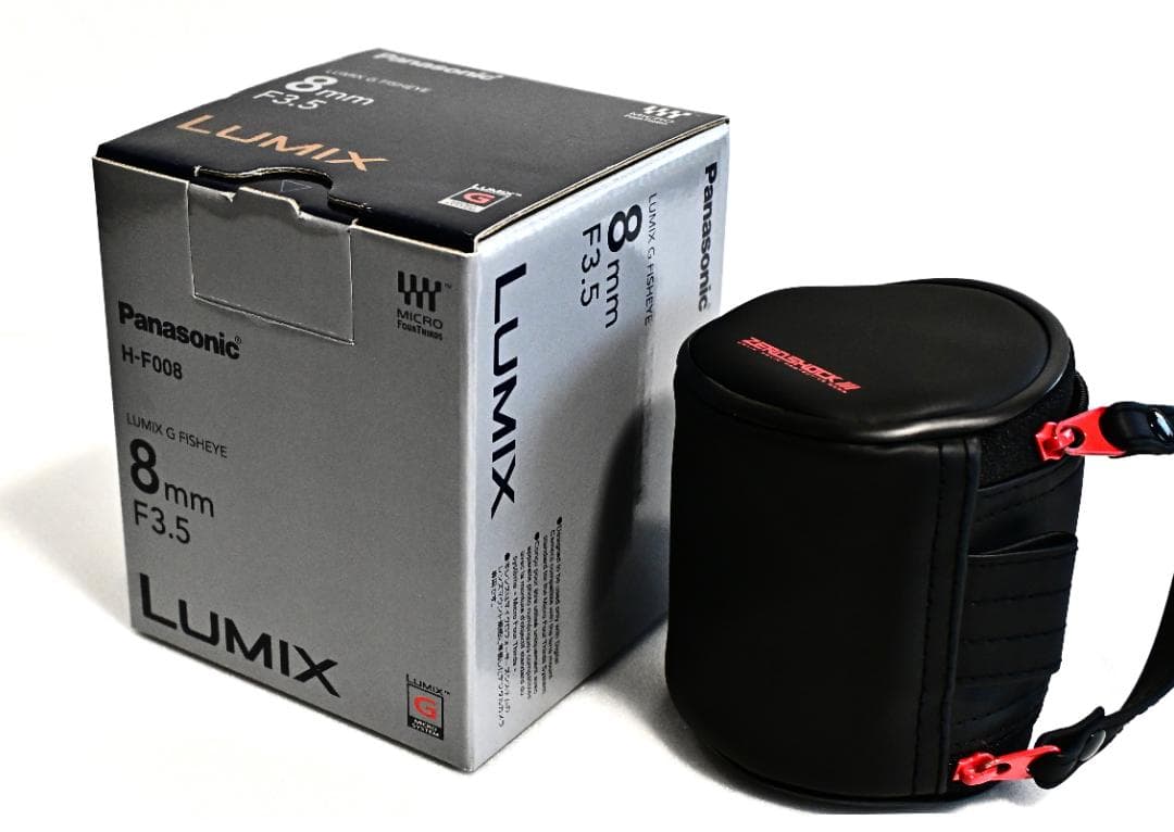 LUMIX G FISHEYE 8mm f3.5 H-F008 魚眼レンズ