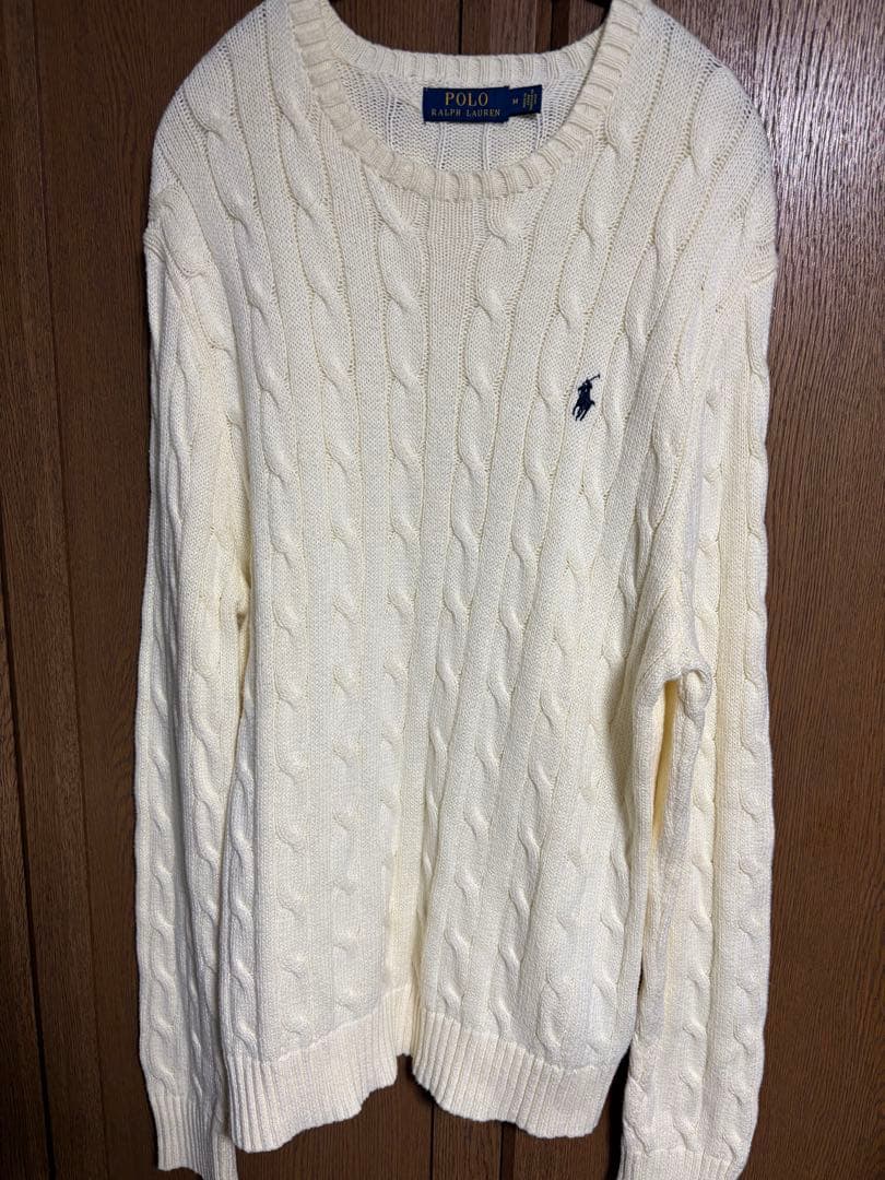POLO RALPH LAUREN ケーブルニット　メンズ