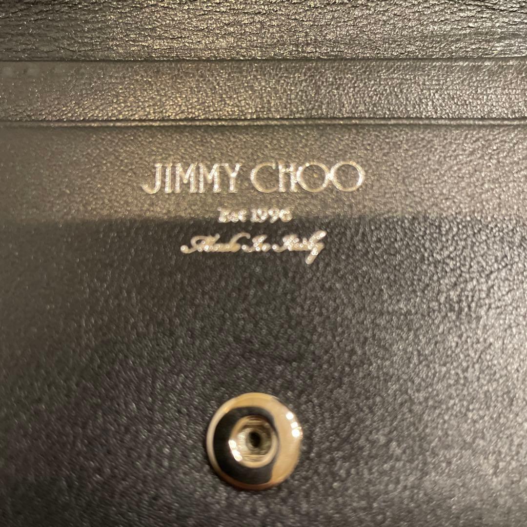 JIMMY CHOO ブラックレザー名刺入れ　正規品