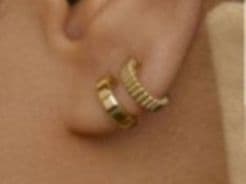 BOUCHERON キャトル グログラン クルドパリ ピアス 2点セット