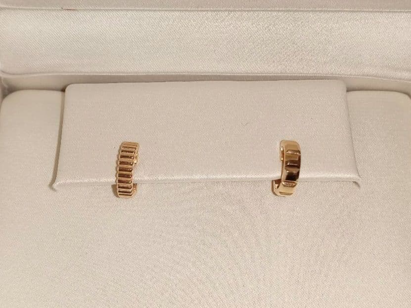 BOUCHERON キャトル グログラン クルドパリ ピアス 2点セット