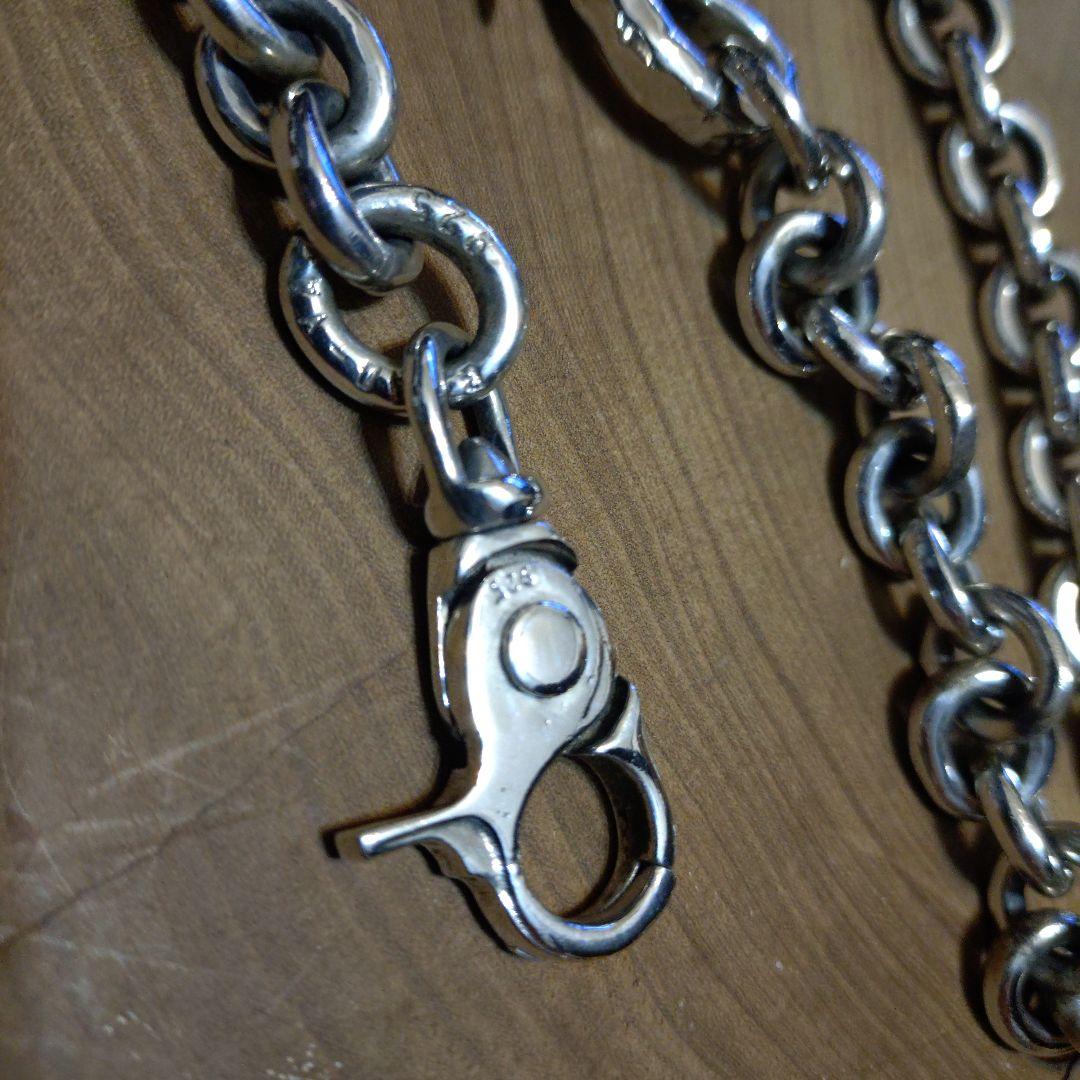 専用品　ビーズ屋公ちゃん　シルバーウォレットチェーン