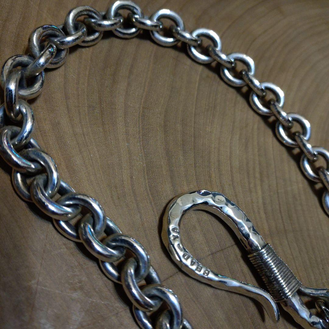 専用品　ビーズ屋公ちゃん　シルバーウォレットチェーン