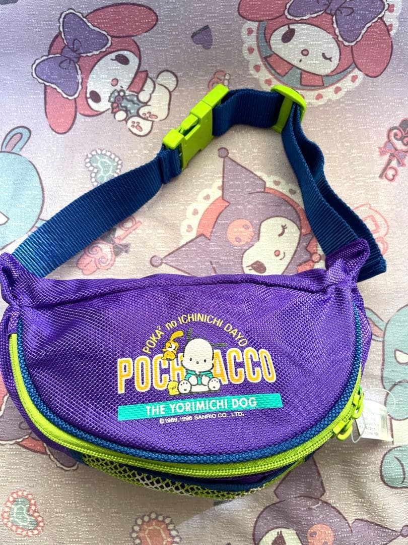 サンリオ 激レア 90S 新品 ポチャッコ ウエストポーチ Wポーチ かばん