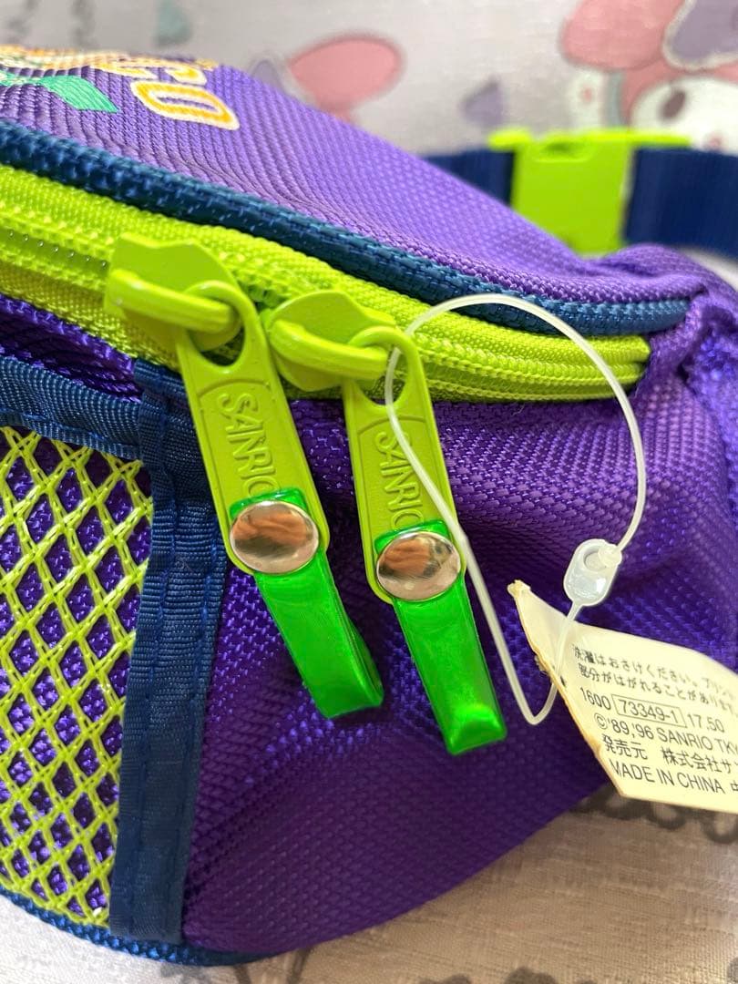 サンリオ 激レア 90S 新品 ポチャッコ ウエストポーチ Wポーチ かばん