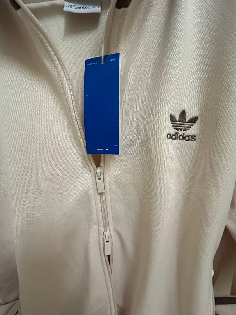 アディカラー クラシックトラックジャケット オフホワイト