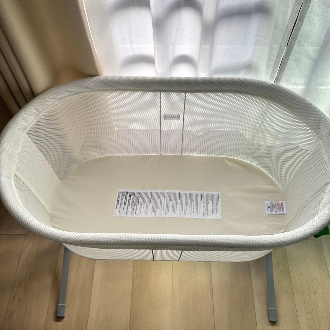 （美品）ベビービョルン クレードルハーモニー　ベビーベッド