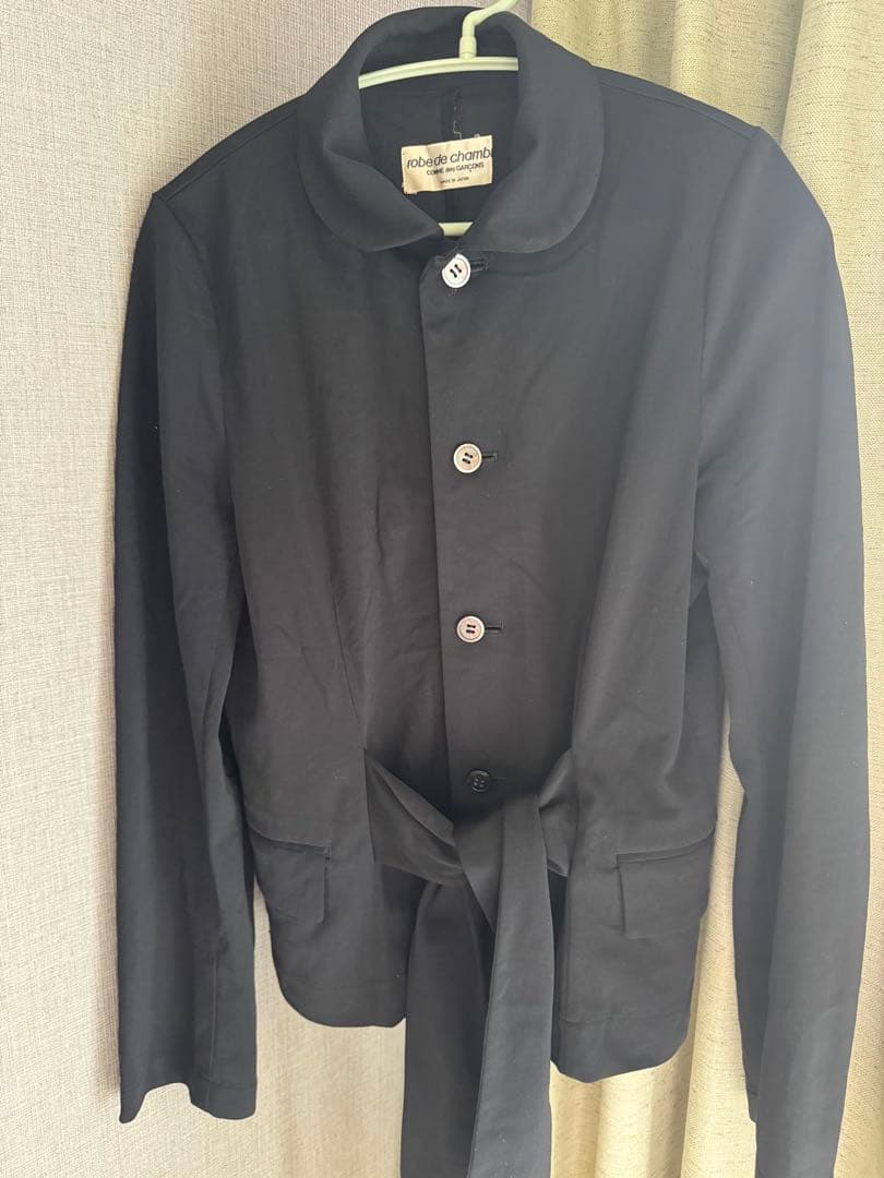 丸襟リボンジャケット ポリエステル robe de chambre