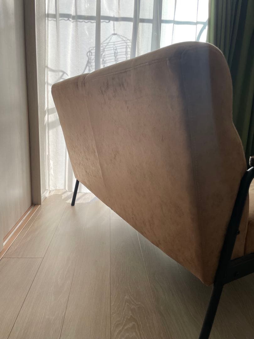 NOCE ソファ2人掛け（ライトブラウン）