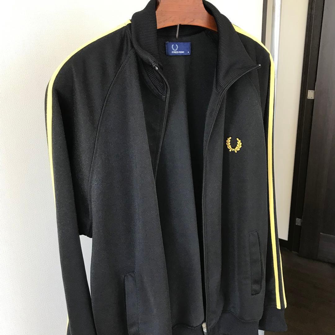 フレッドペリー☆ M～L☆ブラックｘイエロー☆ジャージ☆