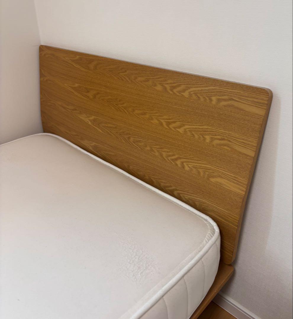 ＊専用＊ 無印良品　旧タイプ　木製シングルベッド 引き出し収納付き