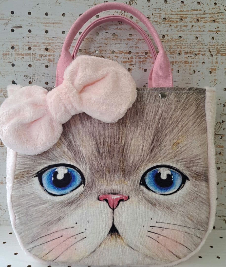 牡*❁様 コヤンイサムチョン　BIGフェイスルミ トートバッグ