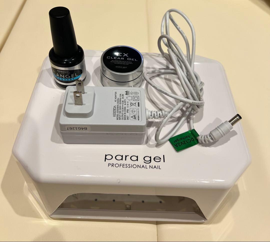 パラジェルLEDライトEXCLEARGEL/CANGEL NONHEAT付き