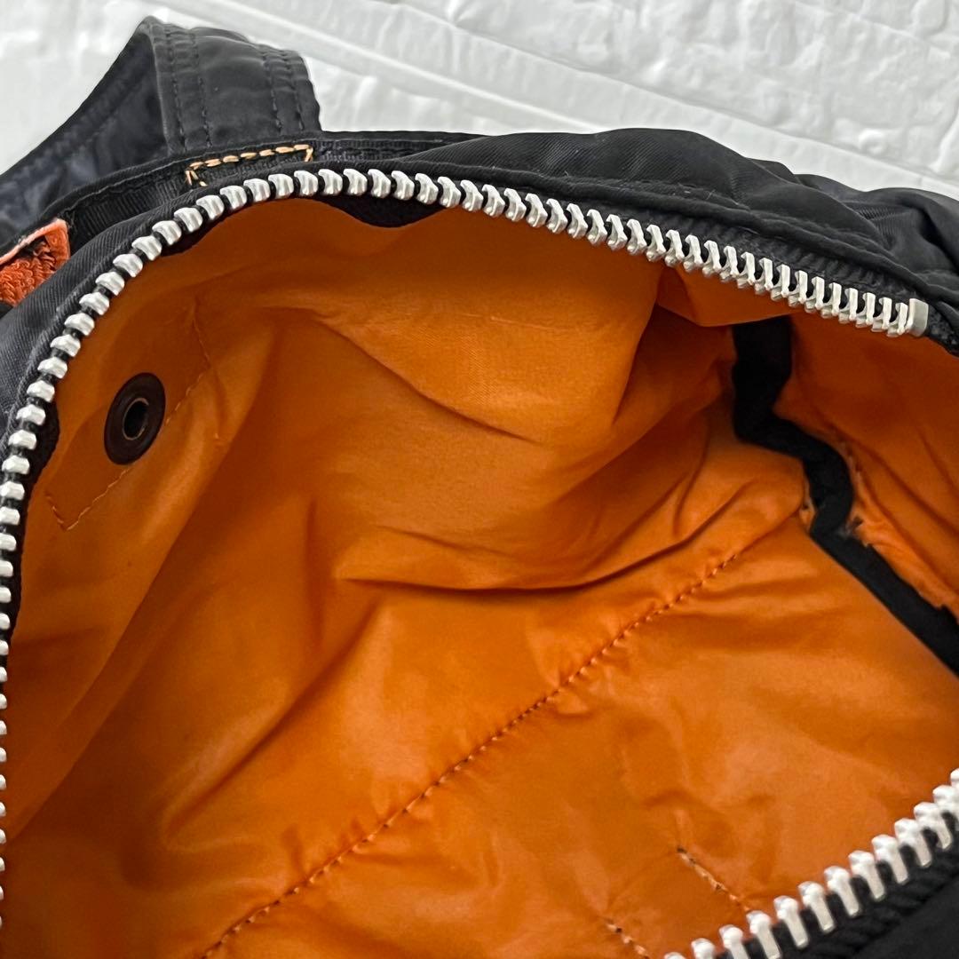 PORTER 吉田カバン タンカー ミニボストンバッグ 肩がけ ナイロン 黒