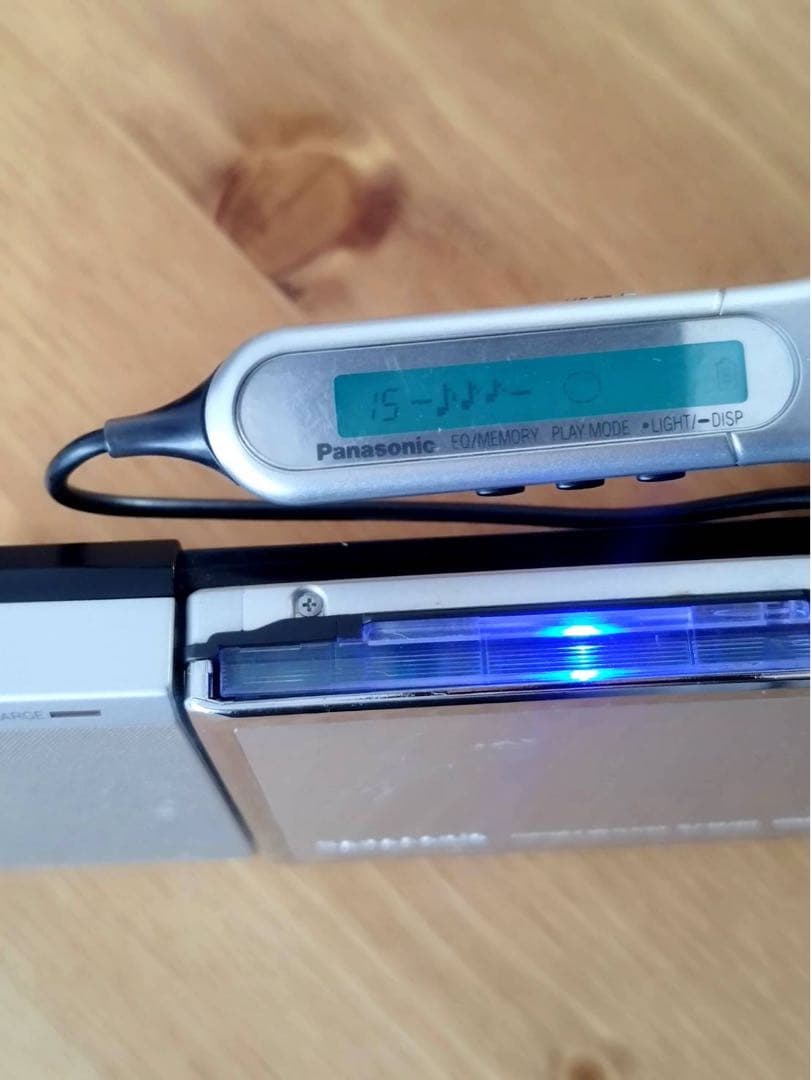 ポータブルプレーヤー Panasonic PORTABLE MD PLAYER SJ-MJ50