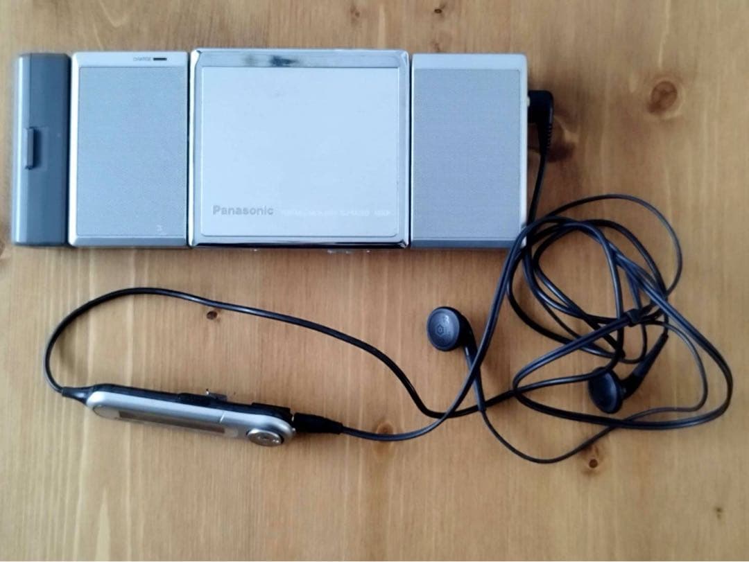 ポータブルプレーヤー Panasonic PORTABLE MD PLAYER SJ-MJ50