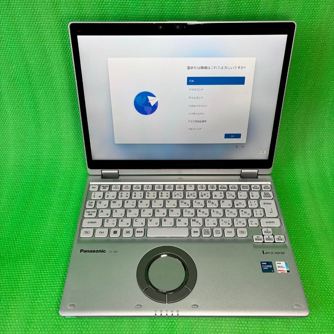 【週末限定特価】　Lets nots QV1 11世代i7/16GB/1TB