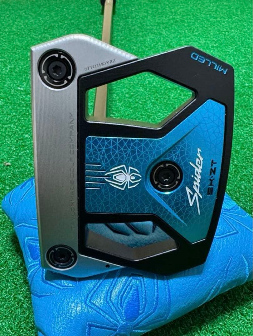 TaylorMade Spider ZT ゼロトルクパター ヘッドカバー付き