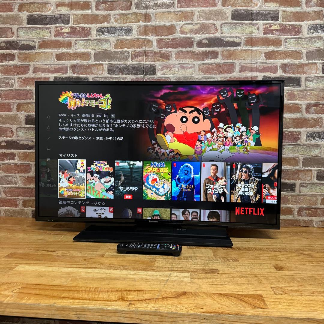 Panasonic 43V型 4K 液晶テレビ VIERA TH-43GR770