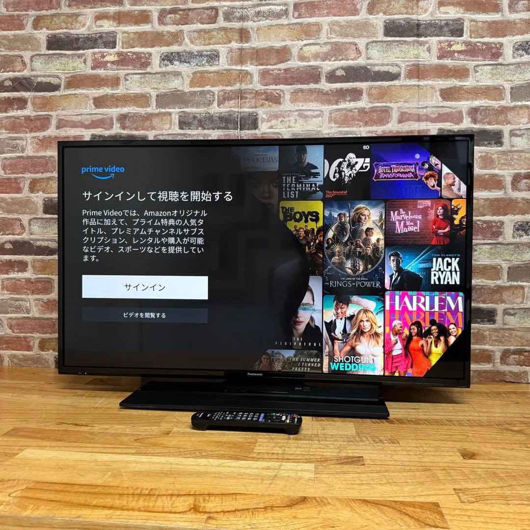 Panasonic 43V型 4K 液晶テレビ VIERA TH-43GR770