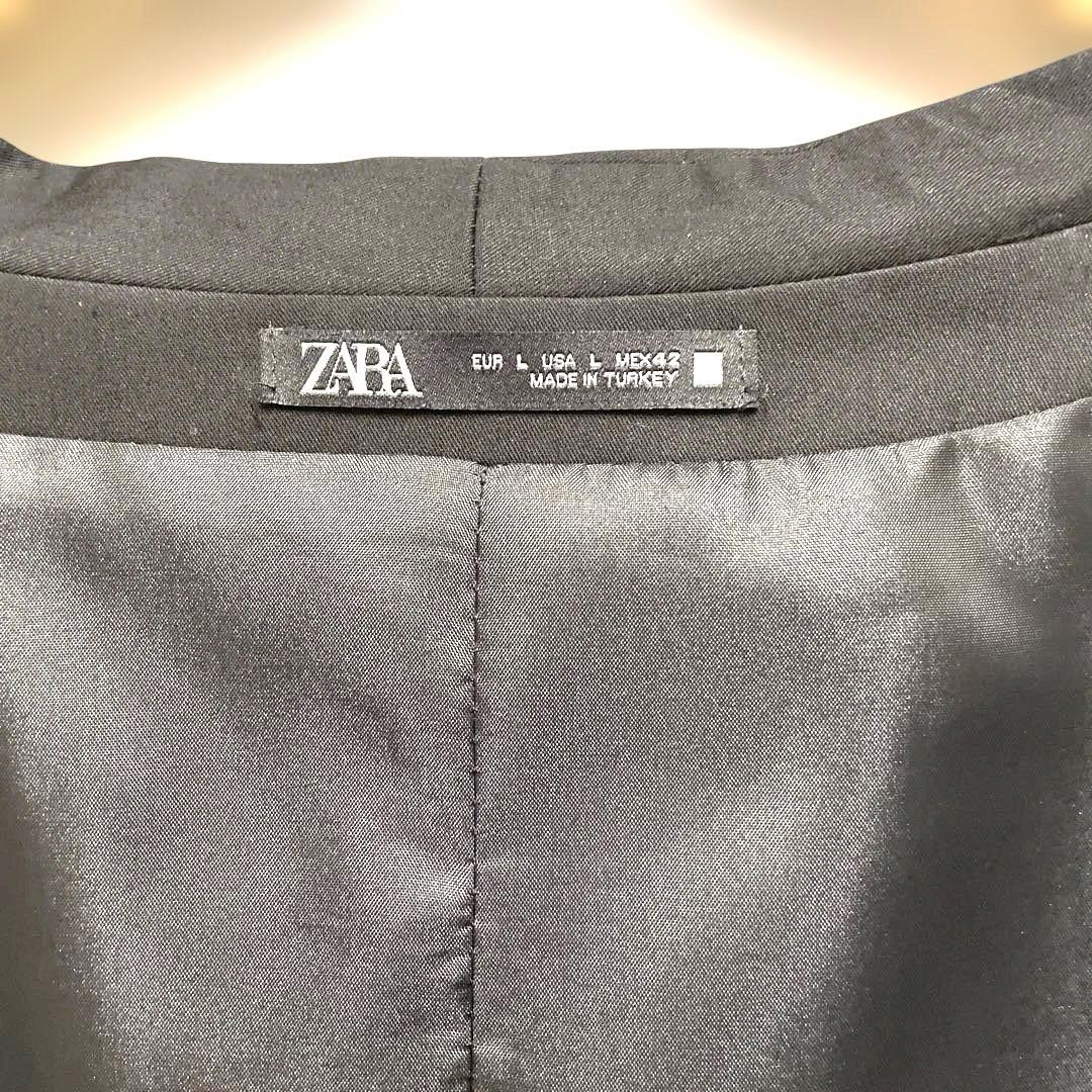 【おまとめ3点】ZARA ザラ メンズ 黒 ブラック 無地スーツサイズLくらい