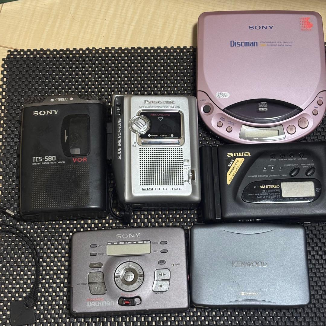 Sony カセットウォークマン・CDウォークマンまとめ