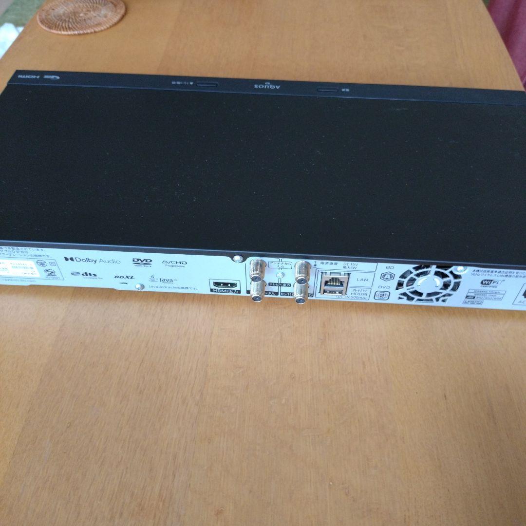 SHARP ブルーレイディスクレコーダー2B-C10EW1 1TB