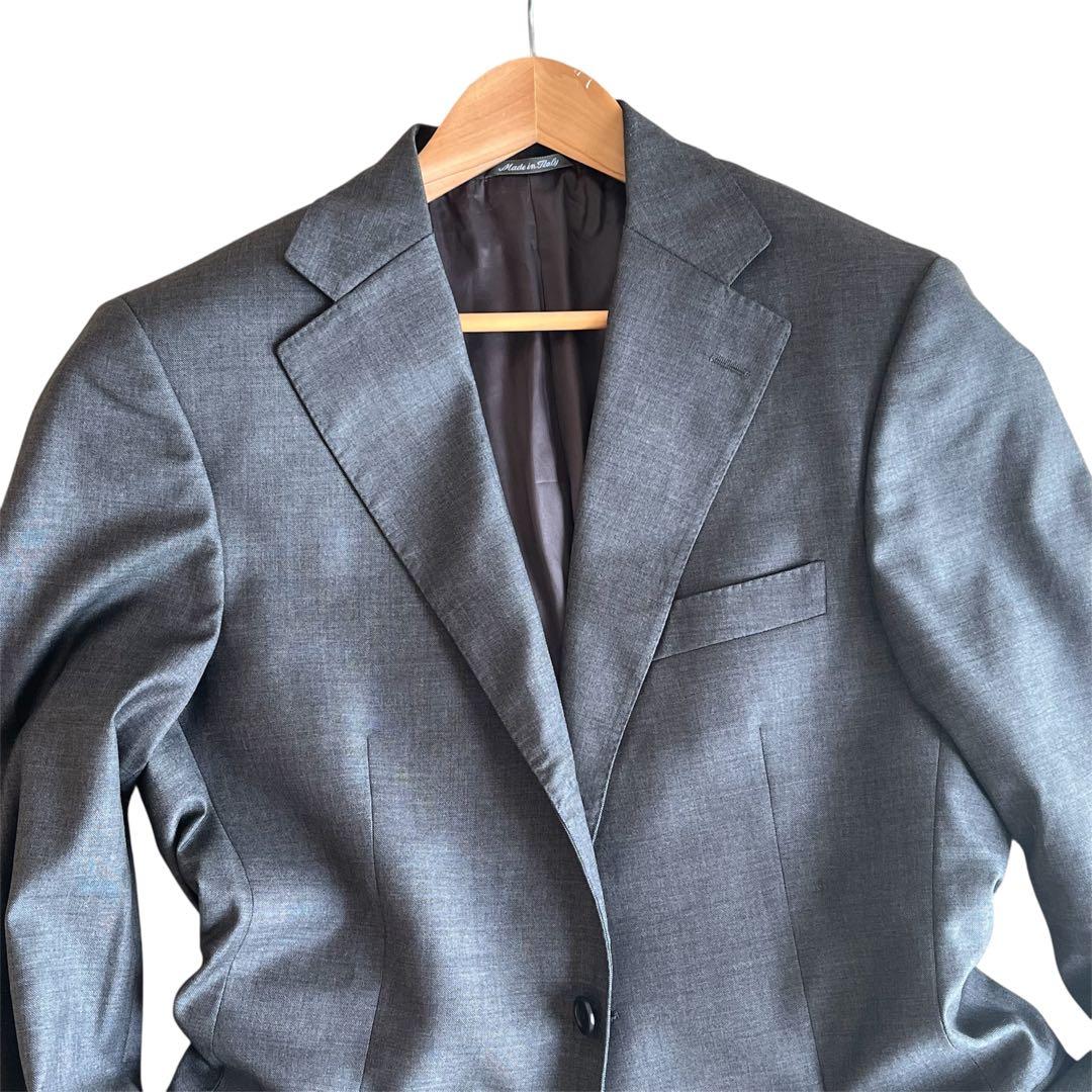 ✨良品✨ LARDINI×ロロピアーナ Super110’s 高級 グレー 50