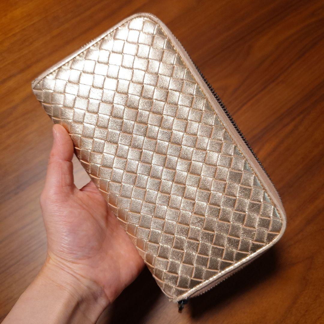 【正規品】BOTTEGA VENETA ボッテガ　ラウンド　箱と袋有り