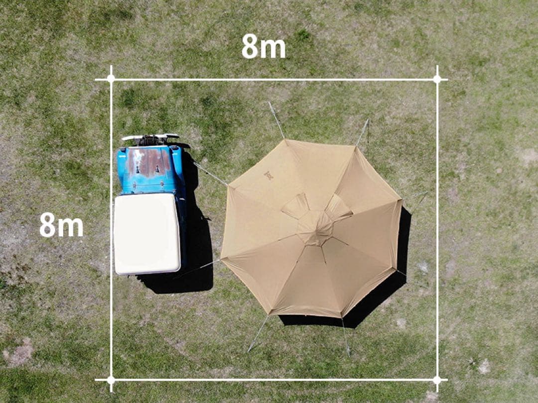 (lychee222)【メーカー保証あり】DOD タケノコテント2