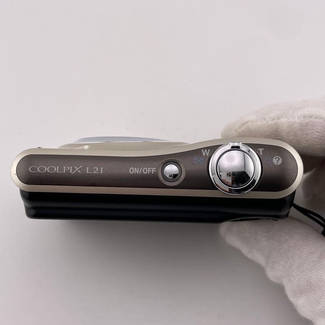 実写美⭕️【動作確認済】Nikon COOLPIX L21 デジカメ　ニコン