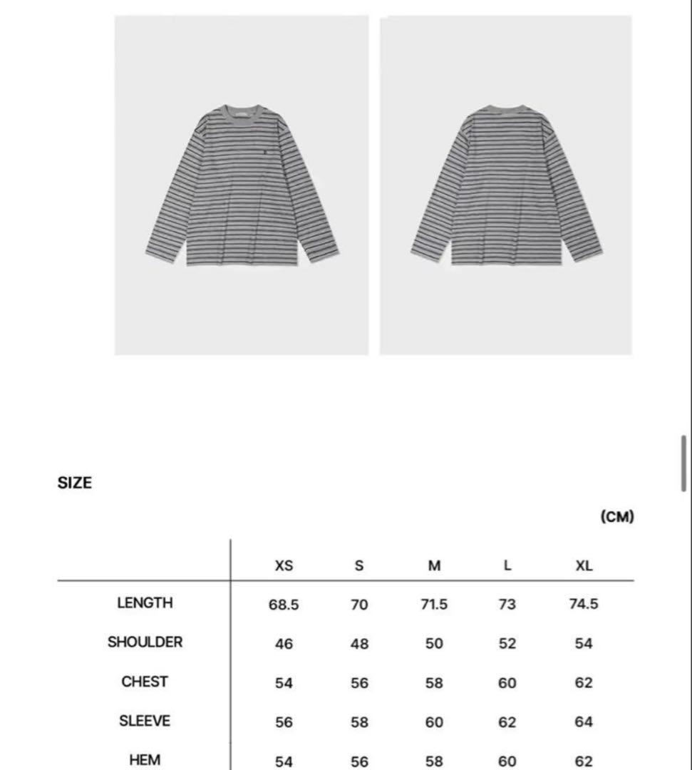 梨花さん着用　LOW CLASSIC ロンT Sサイズ　shishikui