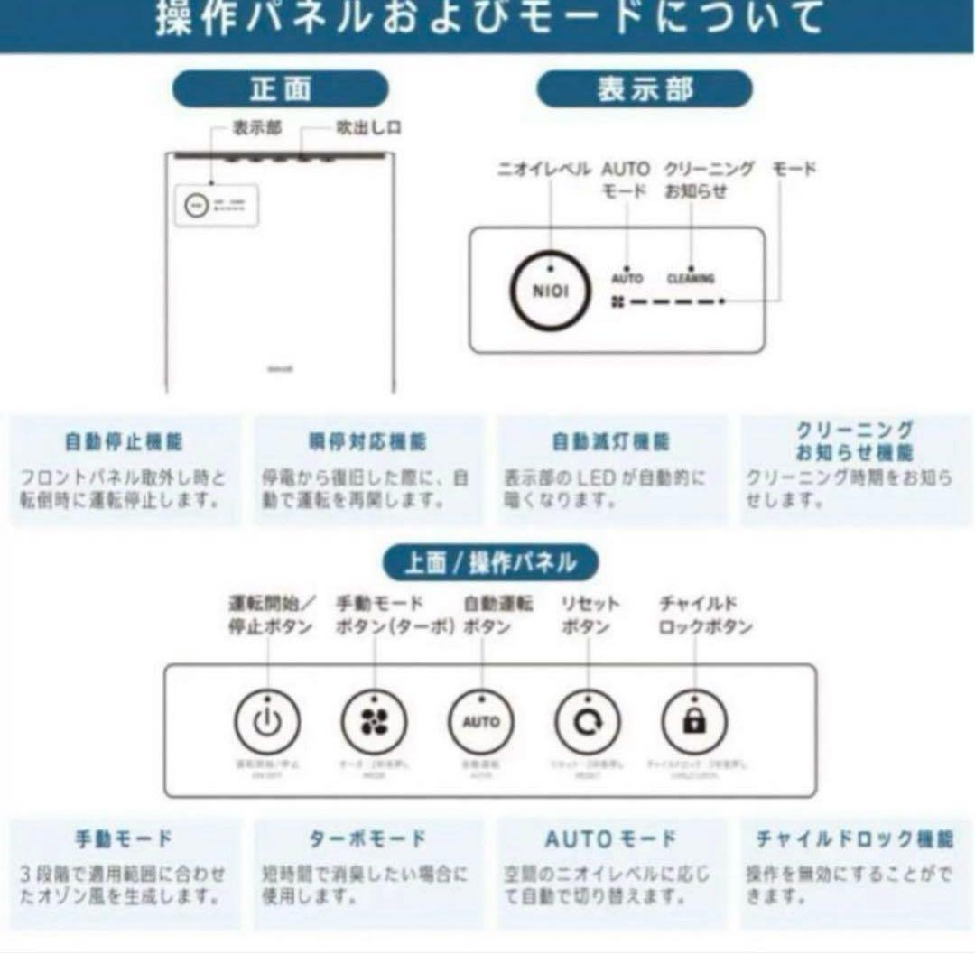 未使用 maxell 業務用オゾン除菌消臭器 MXAP-AE400