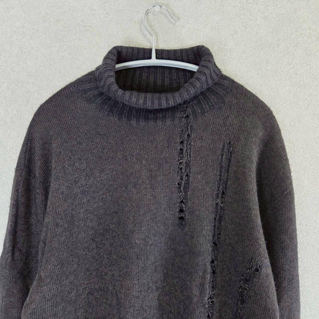 トップス Y's for men 01SS Grunge Destroy Knit