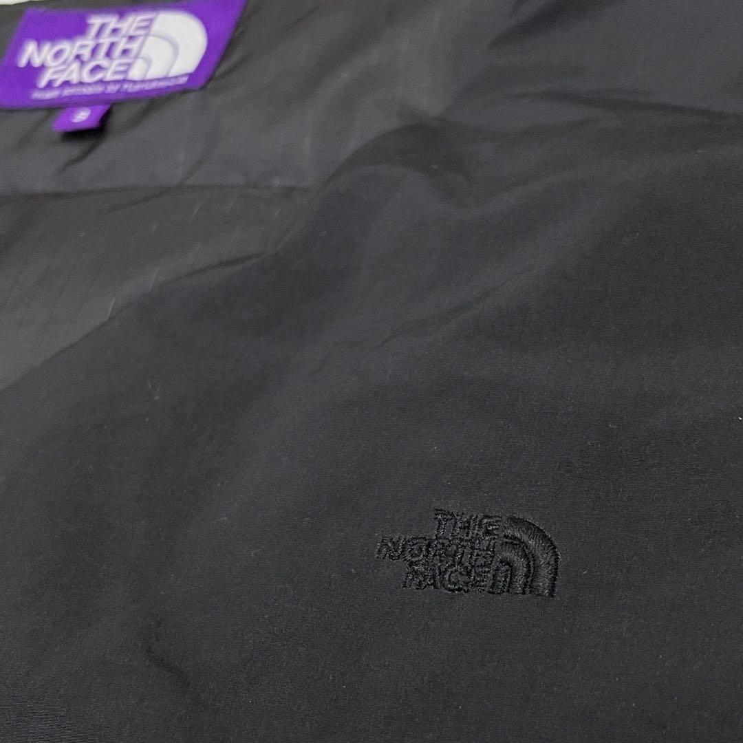 ノースフェイス パープルレーベル ダウンベスト　ブラック ライトダウン